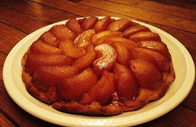 La tarte tarin aux pommes et fève Tonka