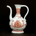 Jingdezhen porcelain ewer, China, circa 1710 