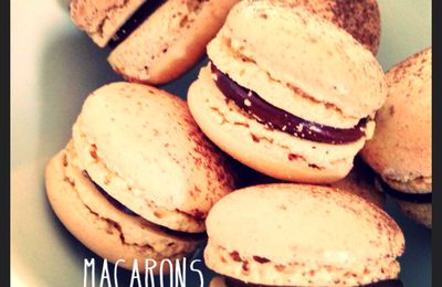 Macarons façon Snickers