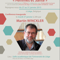 Université d'Hiver - Colloque "Femmes et Santé"- Janvier 2015.