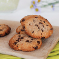 Cookies au chocolat (sans gluten, sans oeuf et sans lactose)