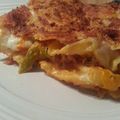 Lasagnes au poulet, champignons et philadelphia !