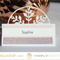 Marque place pour Noël pour Simply Graphic