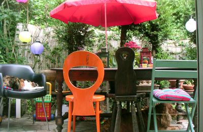 la terrasse 3: et puis les chaises!