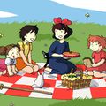 Lundi - Le Jour du Fanart: Pique-nique chez Miyazaki