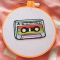  BRODERIE CASSETTE AUDIO 