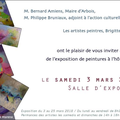 Exposition Brigitte Courderot, Marie Moreno