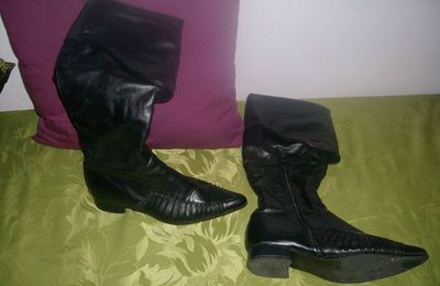 botte T : 36  noir