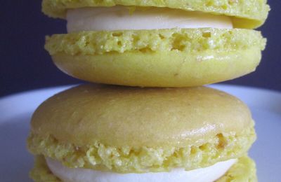 Macarons au citron