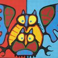 Norval Morrisseau- Canada (Colombie-Britannique)