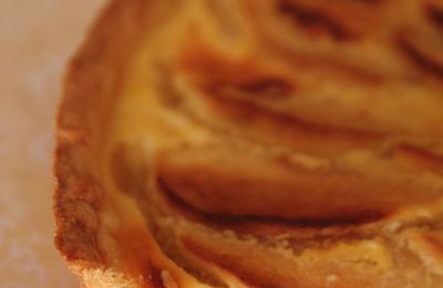 Tarte aux pommes à l'alsacienne