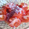 129 - Salade de tomates à l'échalote