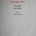 La nuit en vérité de Véronique Olmi