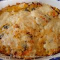 Gratin de lentilles corail