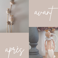 Récup, dessin, papier m?ché, argile, crochet, aquarelle ... pour cette petite déco