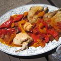 Poulet basquaise