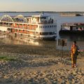Sunset sur l'Irrawady