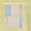 #Tricot : Plaid Mes Création Tricot Facile; 60 Bordures