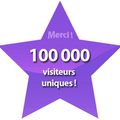 Le blog passe le cap du 100 000ème visiteur 