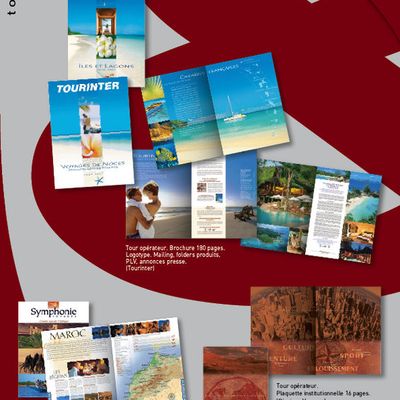 Brochure, plaquette, mailing, folder, PLV, annonce presse...