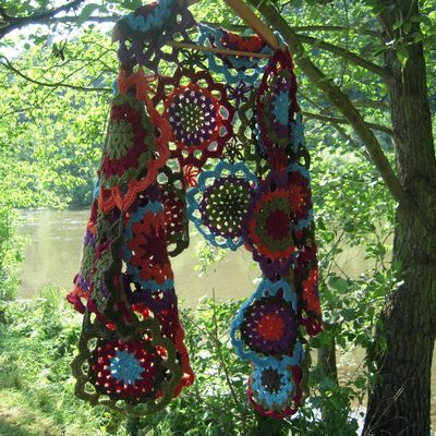 Mon étole Star, la XXL