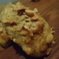 Muffins Aperitifs au Chorizo, Emmental, Moutarde et Cacahuetes 