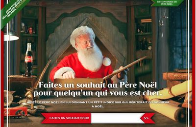 Une vidéo gratuite et personnalisée du Père Noël Coca-Cola