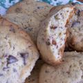 Cookies poire/chocolat pour le goûter du dimanche ! 