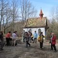 A QUELQUES JOURS DU PRINTEMPS, LES RANDONNEURS DES 2 BOURBACH A L'ASSAUT DU ROCHER D'OSTEIN 