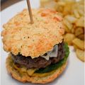 ..Presque burger très fromage (sans gluten)..