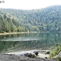 Le lac des Corbeaux dans les Vosges