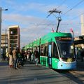 Les tramways de Bâle desservent Saint Louis