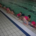 Premiére séance de natation...