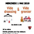 Vide dressing et vide grenier le mercredi 1er mai organisé par le club de foot Neuvic - Saint Léon