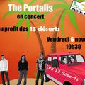 Concert The Portalis au profit des 13 déserts !
