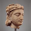 Monumental Bodhisattva Head, Pakistan (ancient region of Gandhara), 5th century