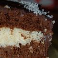Gâteau au chocolat façon kinder délice coco
