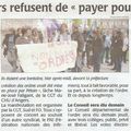 Article du Courrier de l'Ouest