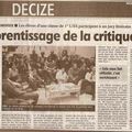 Les élèves sont dans le journal !