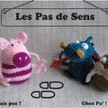 Dragon amigurumi au crochet et morse au crochet