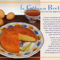 Carte postale recette : Le gâteau breton