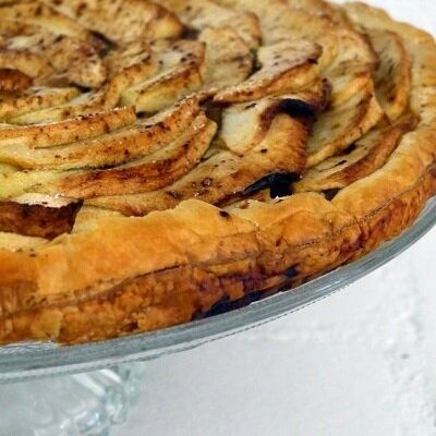 Tarte aux pommes façon Philippe Conticini