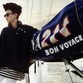 Editorial: "Bon Voyage" avec Hyun Yi Lee (Major) by Bo Lee for Vogue Korea