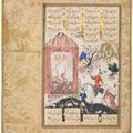 Nushirwan Listens to the Owls, 1555–65, Iran, Qazvin, Safavid period (1501-1722)