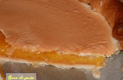 Tarte aux citrons et mandarines méringuée.