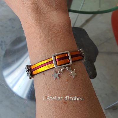 Bracelet brillant étoilé !