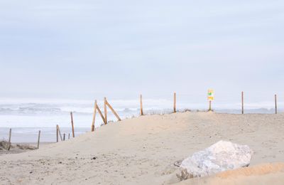 La plage, ce matin ...