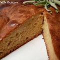 Gâteau  Ultra Moelleux au Miel, parfumé à la Verveine