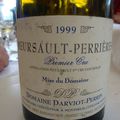 domaaine Darviot-Perrrin 1999 meursault 1er cru "perrières"