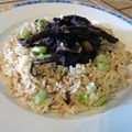 CIVET DE TENTACULES RISOTTO A L'AIL